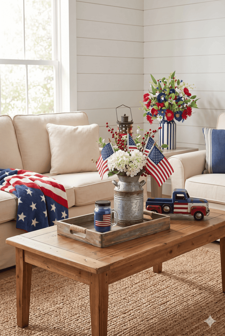 Last-Minute 4th of July Decorating Ideas for Small Spaces
