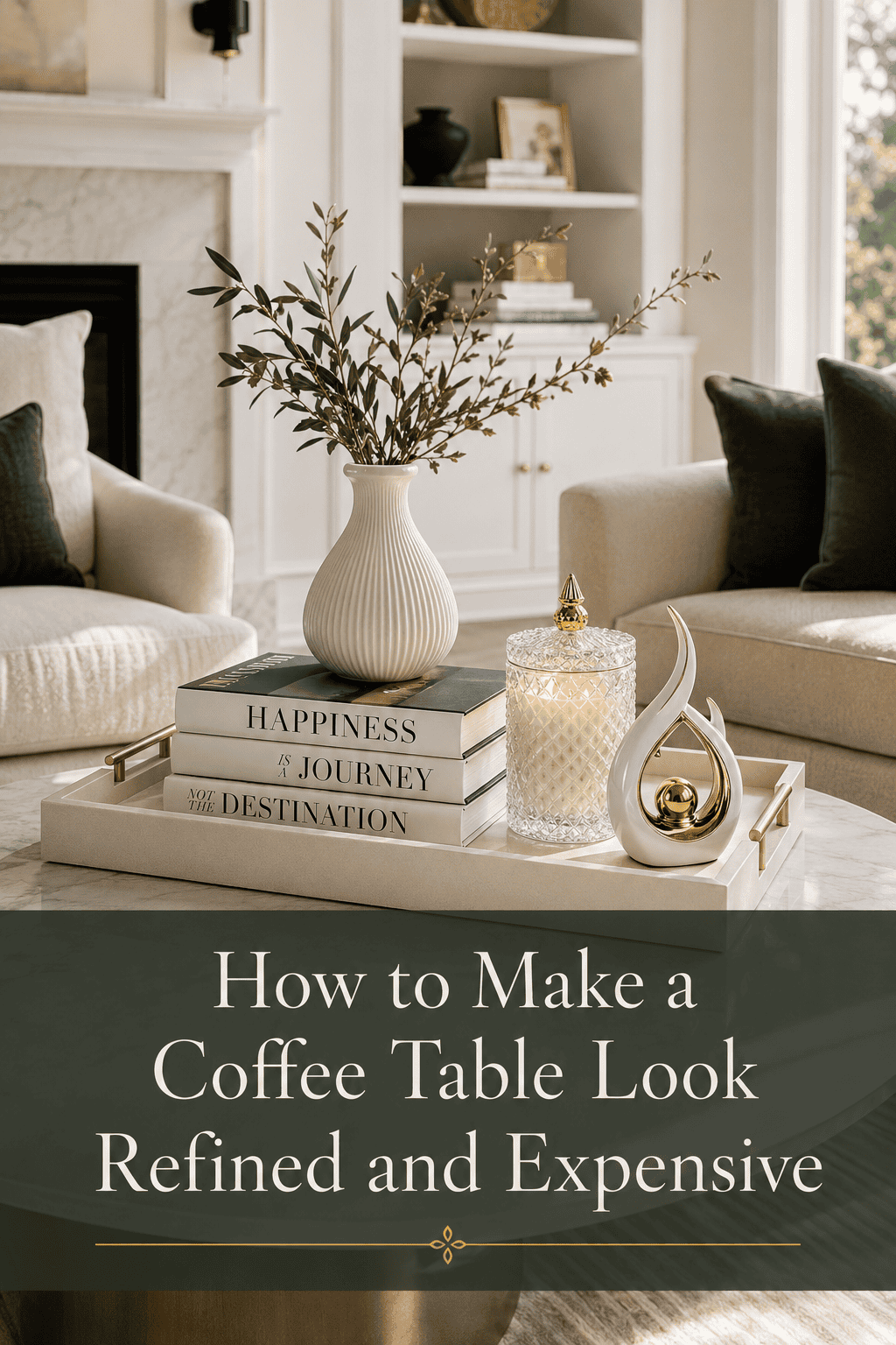 How to Style a Coffee Table That Looks Refined and Expensive
