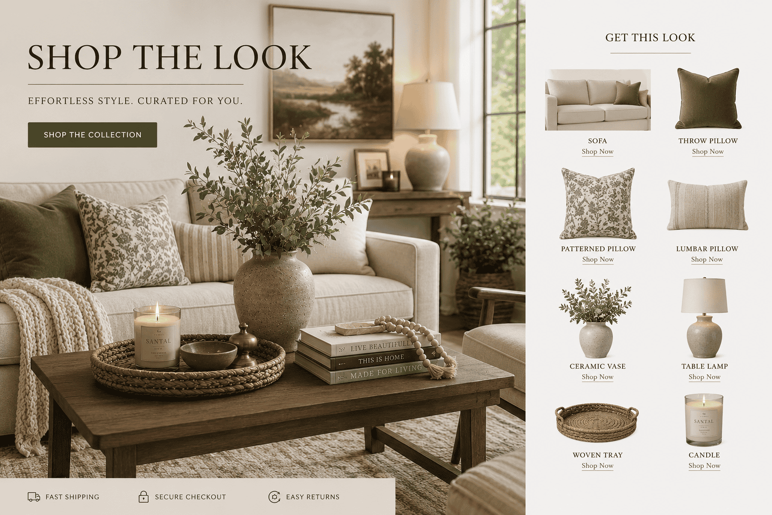 Curated home decor finds
