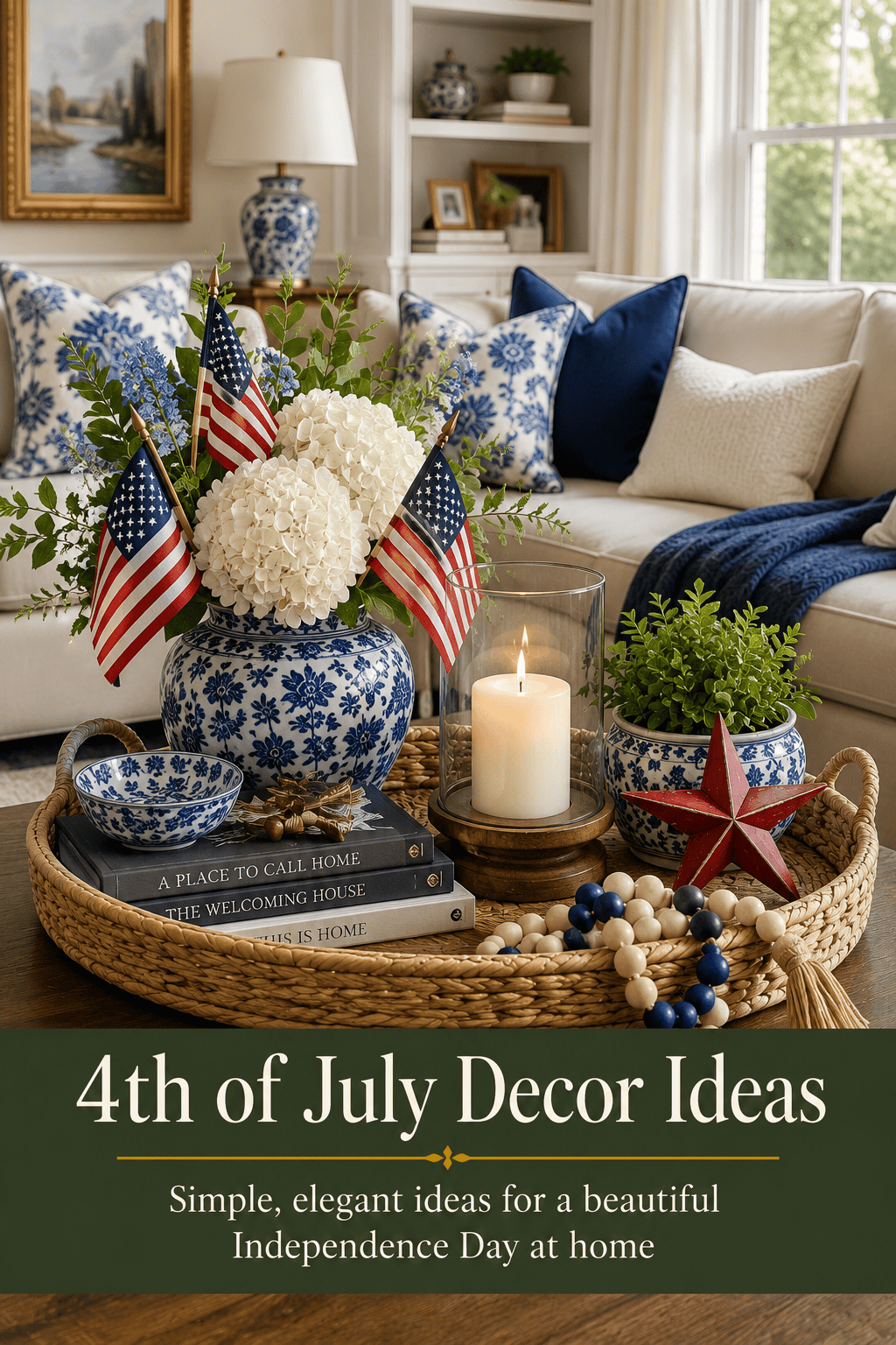 Elegant 4th of July Decor Ideas for a Refined Home