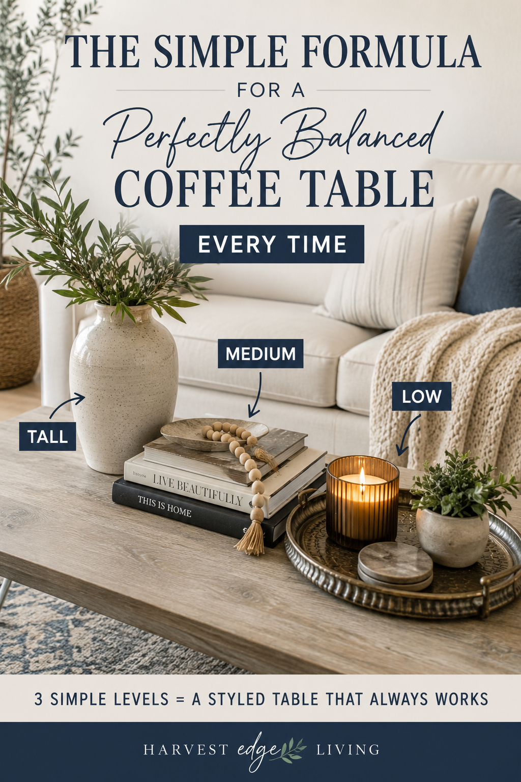 The Simple Formula for a Perfectly Balanced Coffee Table Every Time